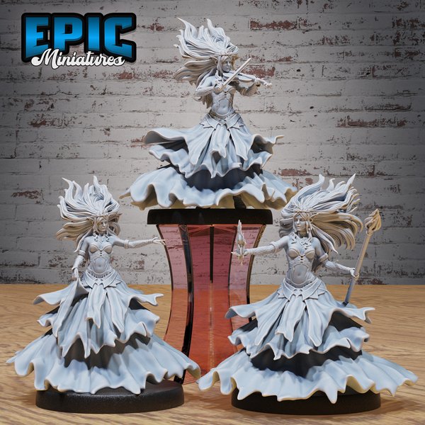 Elven Ghost Princess Miniature - Mini Megastore