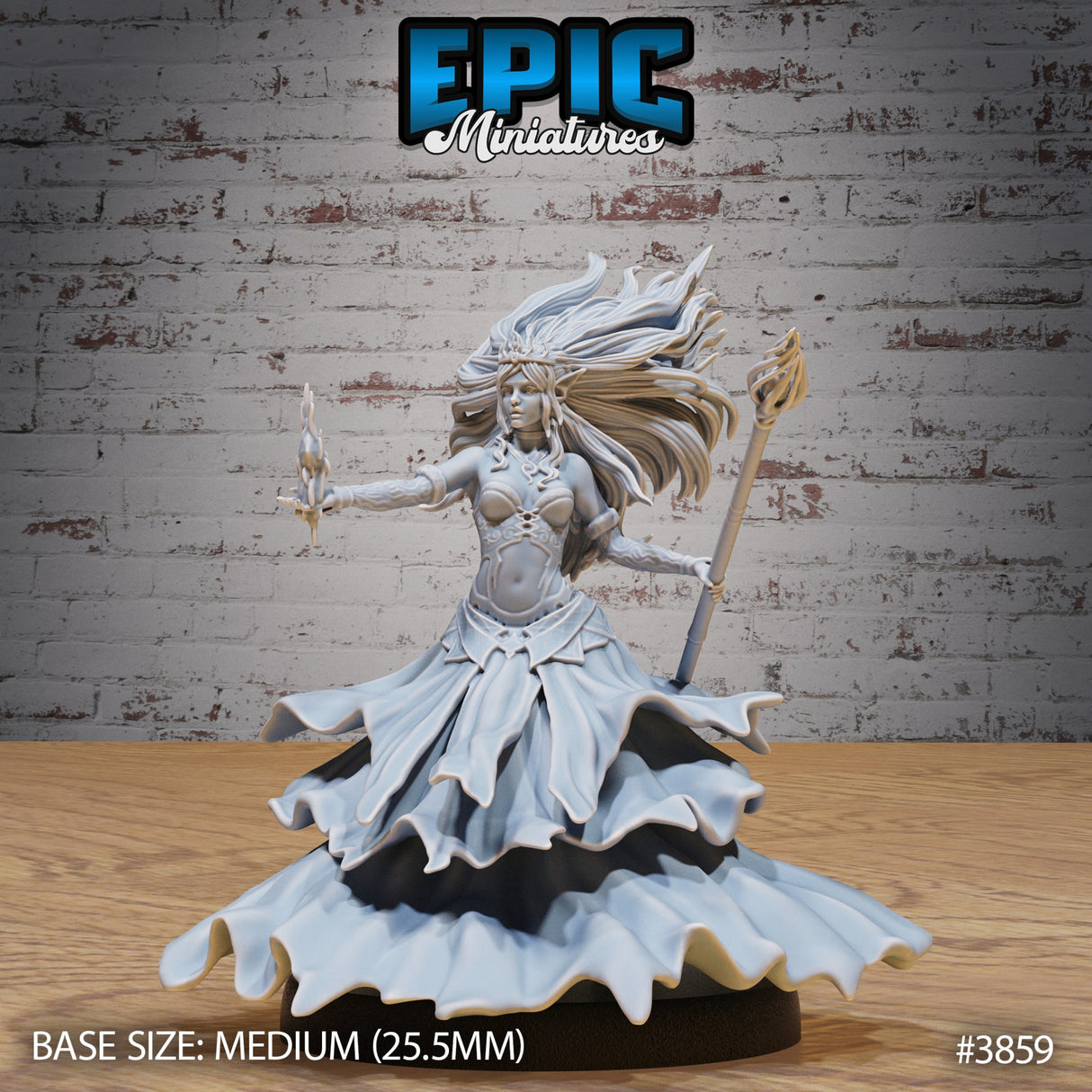 Elven Ghost Princess Miniature - Mini Megastore