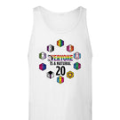 Everyone is a natural 20 Unisex Tank Top - Mini Megastore