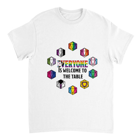 "Everyone is welcome to the Table" Pride Unisex Shirt - Mini Megastore