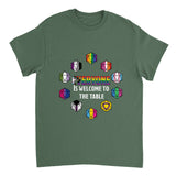 "Everyone is welcome to the Table" Pride Unisex Shirt - Mini Megastore