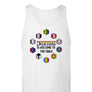 "Everyone is welcome to the Table" Pride Unisex Tank Top - Mini Megastore