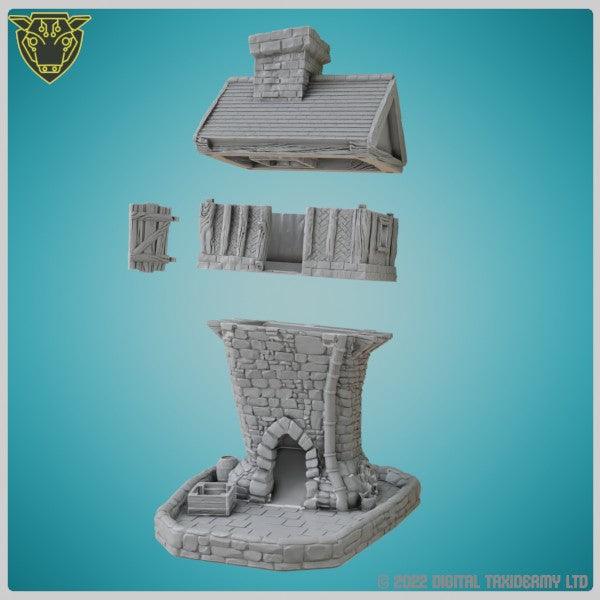 Fantasy House Dice Tower - Mini Megastore