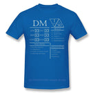 Fashion DM Stats - Character Sheet Clothes Design Dungeon Master Adventure Games Cotton Camiseta Men T-Shirt - Mini Megastore