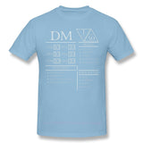 Fashion DM Stats - Character Sheet Clothes Design Dungeon Master Adventure Games Cotton Camiseta Men T-Shirt - Mini Megastore