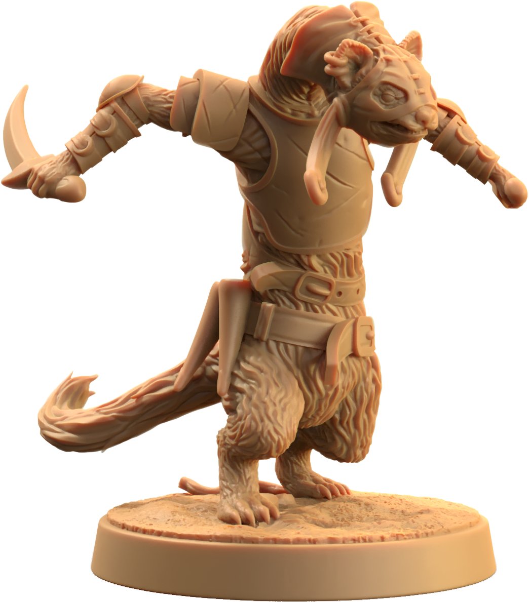 Ferret Skulkers - Ferret Folk Rogue Miniatures - Mini Megastore