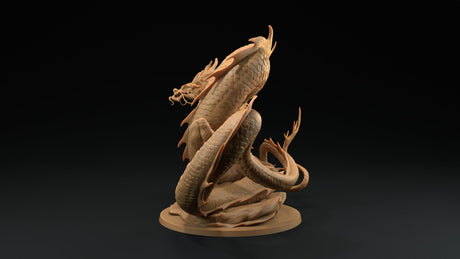 Fire Dragon Miniature - Asian Style - Mini Megastore