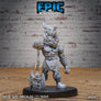 Fire Dwarf Miniature - Mini Megastore