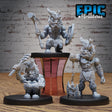 Fire Dwarf Miniature - Mini Megastore