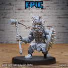 Fire Dwarf Miniature - Mini Megastore