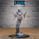 Fire Elemental Female Miniature - Mini Megastore