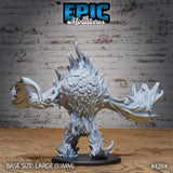 Fire Elemental Miniature - Mini Megastore