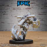 Fire Ghost Skeleton Miniature - Mini Megastore