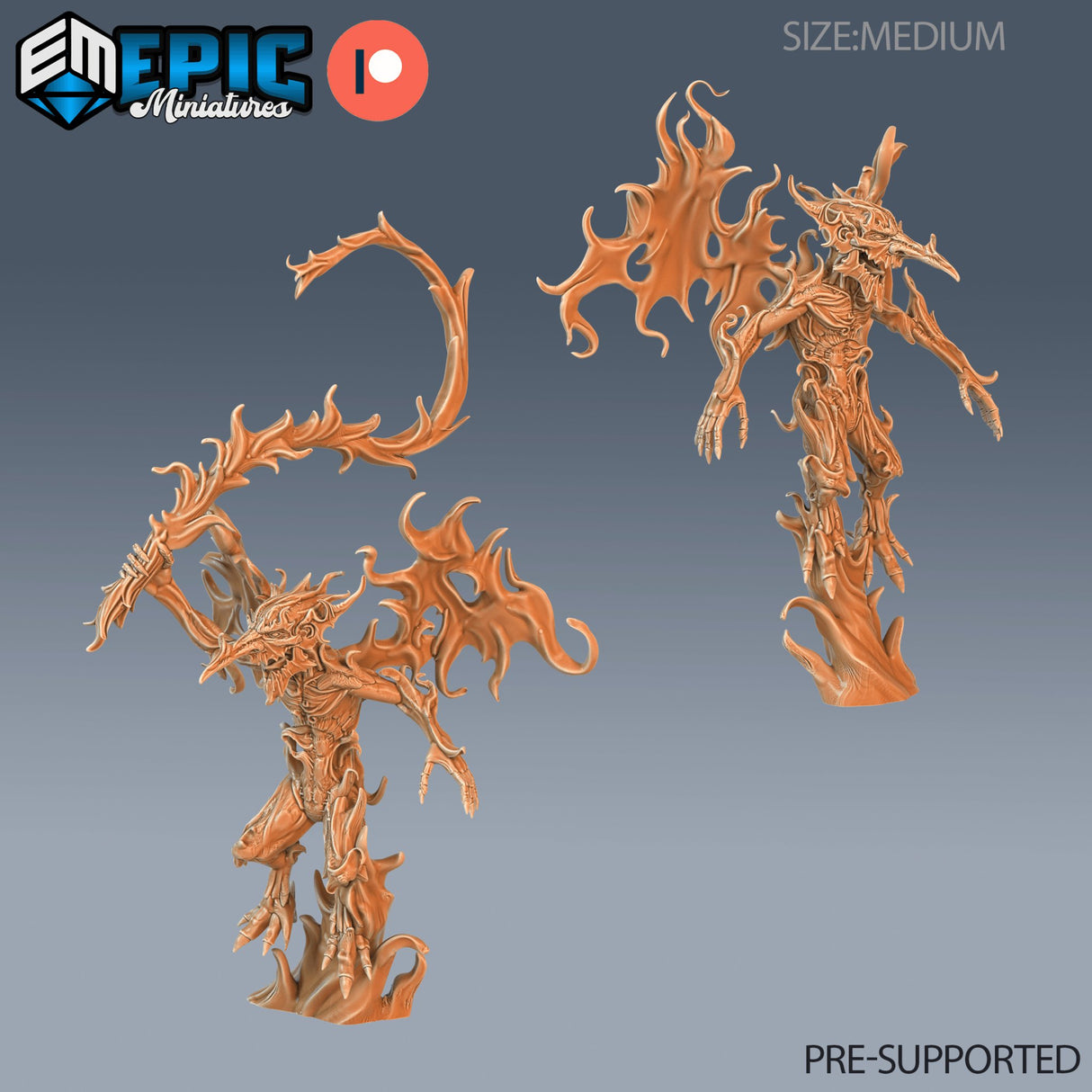 Fire Mephit Miniature - Mini Megastore