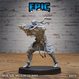 Fire Style Kung Fu Master Miniature - Mini Megastore