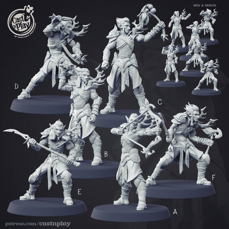 Forest Elves Miniatures - Mini Megastore