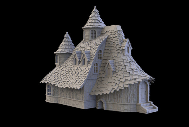 Fortress of Magic - 3D printed Multifloor house - Mini Megastore