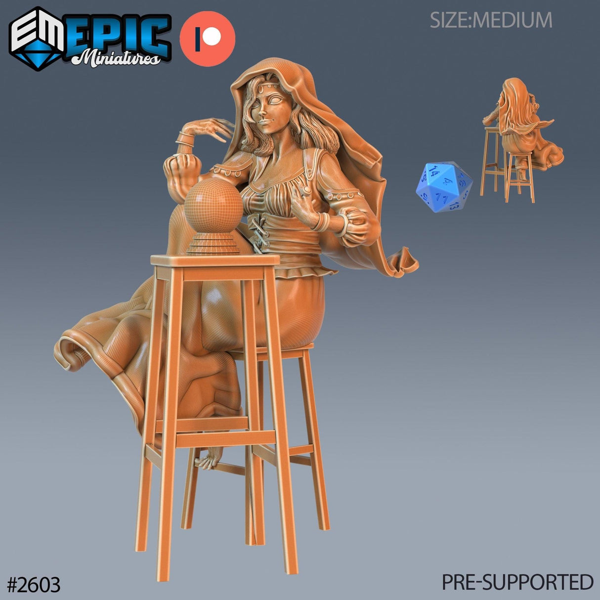 Fortune Teller Miniature - Mini Megastore