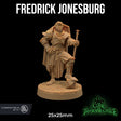 Fredrick - Half Orc Fighter / Paladin Miniature - Mini Megastore