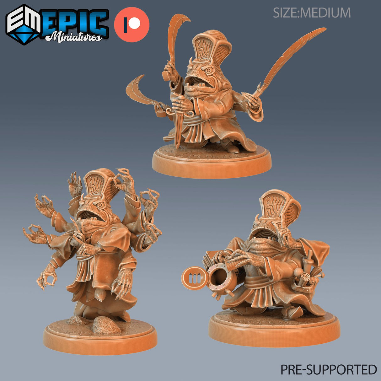 Frog Warlock Miniatures - Mini Megastore