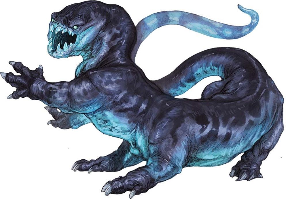 Frost Salamander Miniature - Mini Megastore