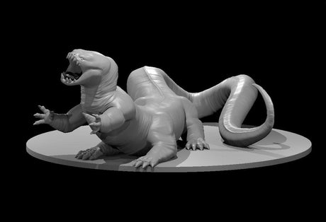 Frost Salamander Miniature - Mini Megastore