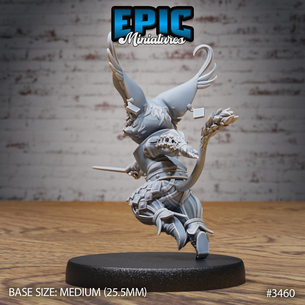 Gallant Cat - Tabaxi Miniature - Mini Megastore