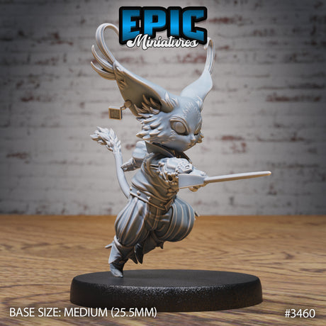 Gallant Cat - Tabaxi Miniature - Mini Megastore