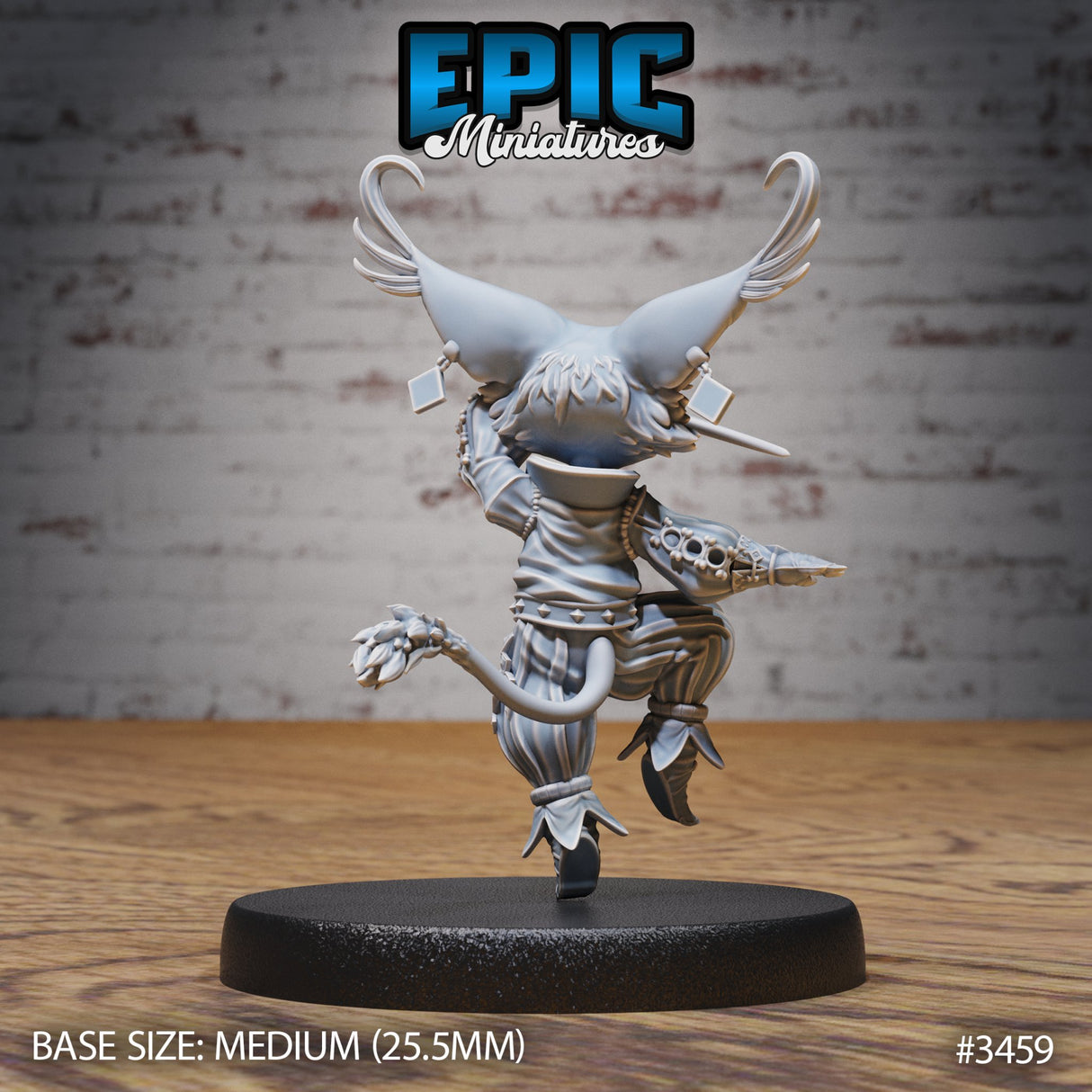 Gallant Cat - Tabaxi Miniature - Mini Megastore