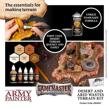 GameMaster - Desert & Arid Wastes Terrain Kit - Mini Megastore