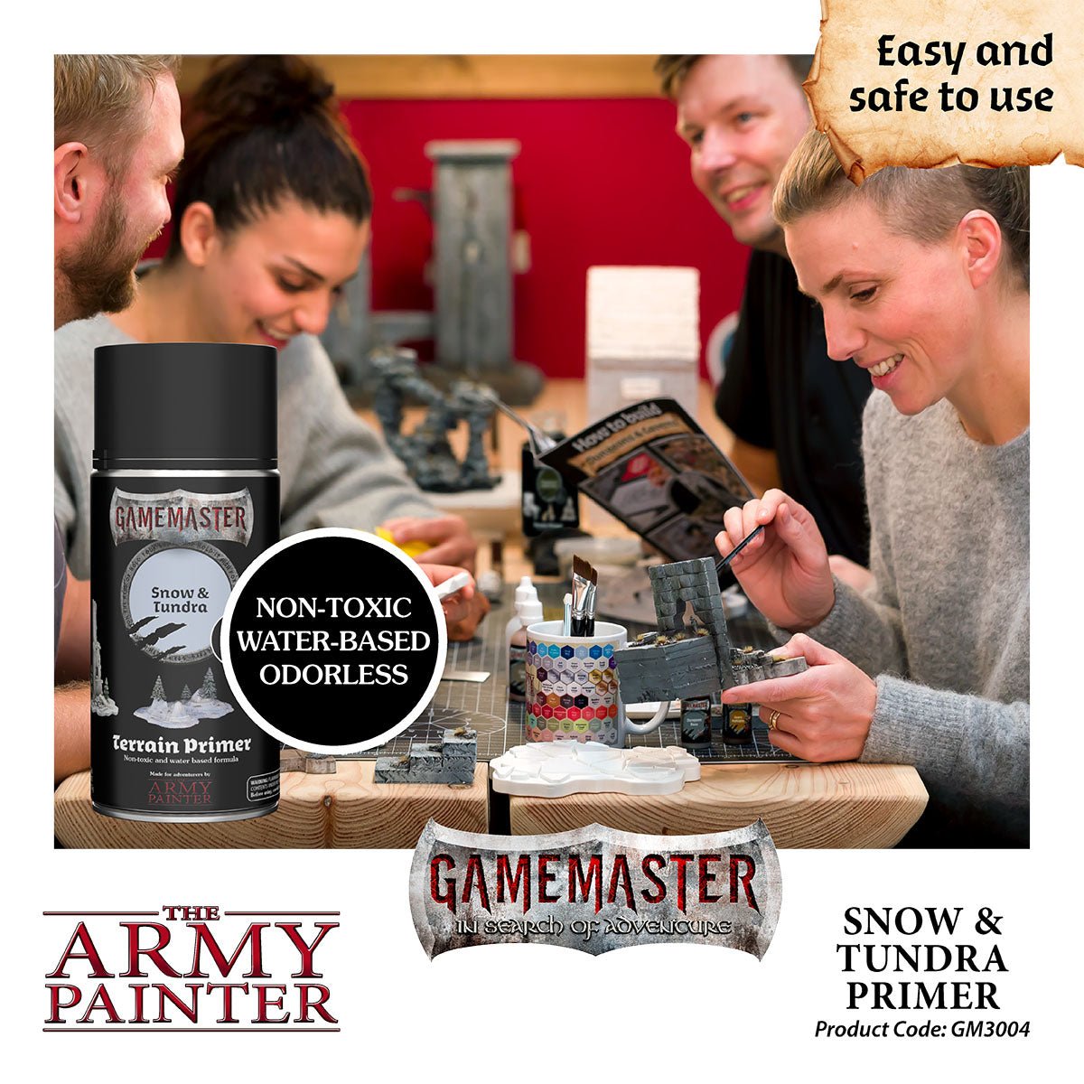 GameMaster - Terrain Primer Snow & Tundra - Mini Megastore