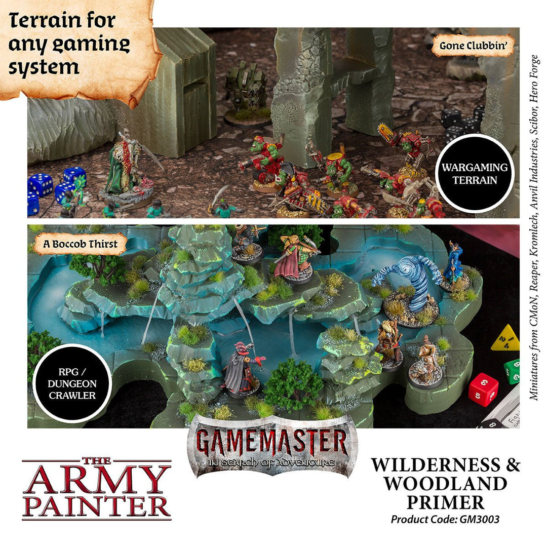 GameMaster - Terrain Primer Wilderness & Woodlands - Mini Megastore