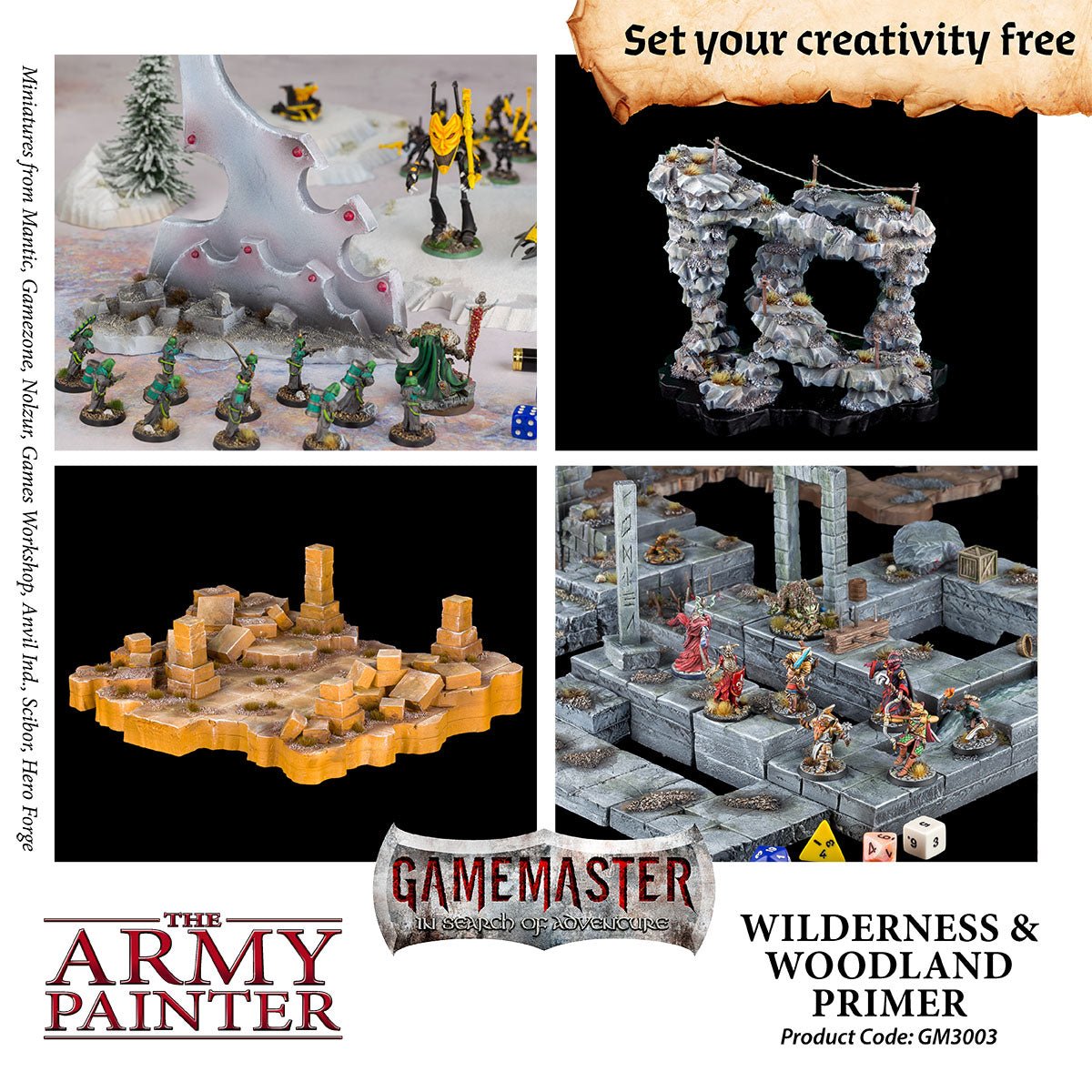 GameMaster - Terrain Primer Wilderness & Woodlands - Mini Megastore