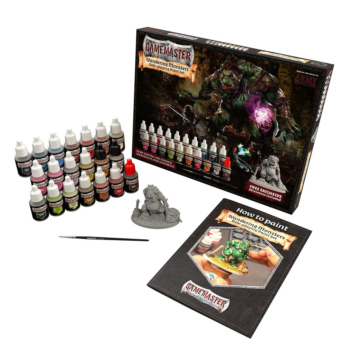 Gamemaster Wandering Monsters Paint Set - Mini Megastore