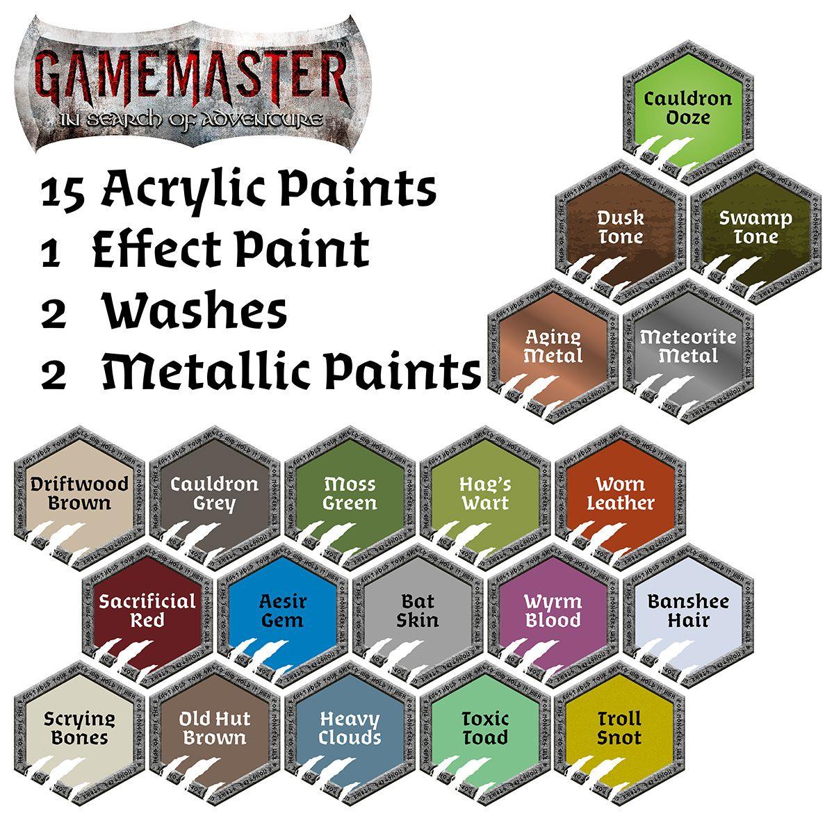 Gamemaster Wilderness Adventures Paint Set - Mini Megastore