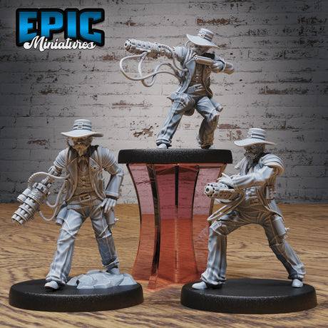 Gatling Artificer Sheriff Miniature - Mini Megastore