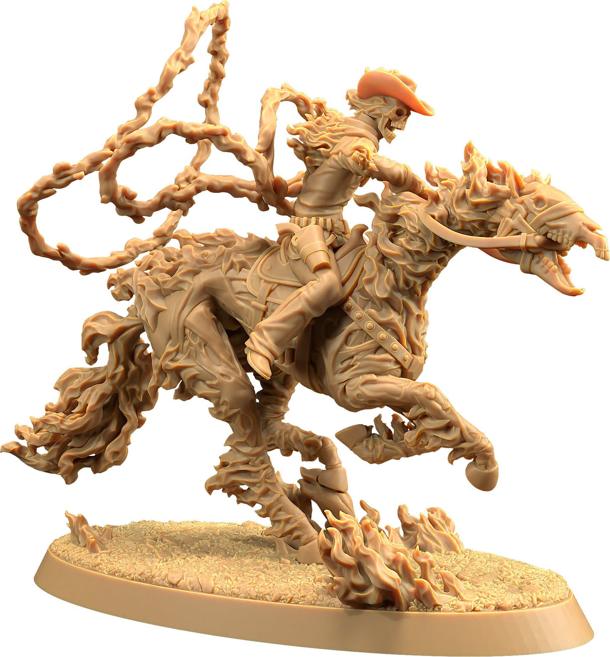 Ghost Riders - Skeleton Horse & Rider Miniatures - Mini Megastore