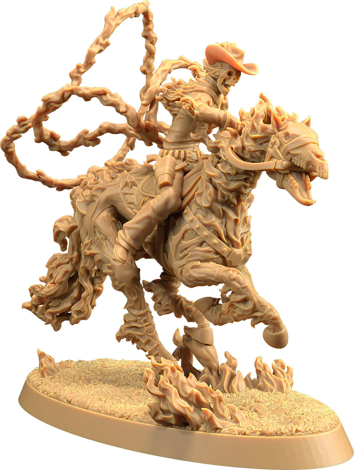 Ghost Riders - Skeleton Horse & Rider Miniatures - Mini Megastore