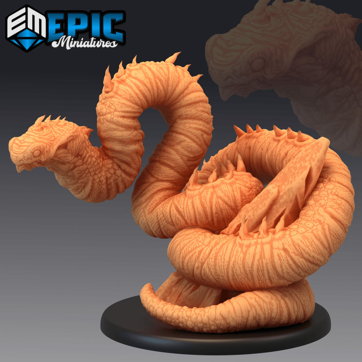 Giant Sand Snake Miniature - Mini Megastore