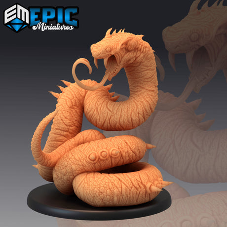 Giant Sand Snake Miniature - Mini Megastore