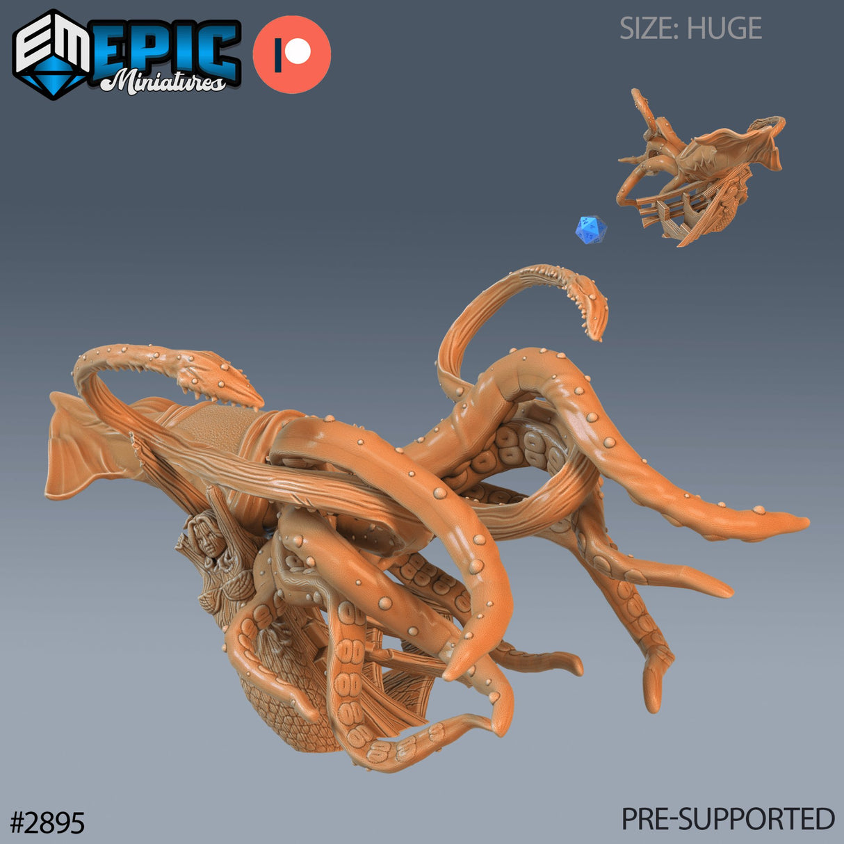 Giant Squid Miniature - Mini Megastore