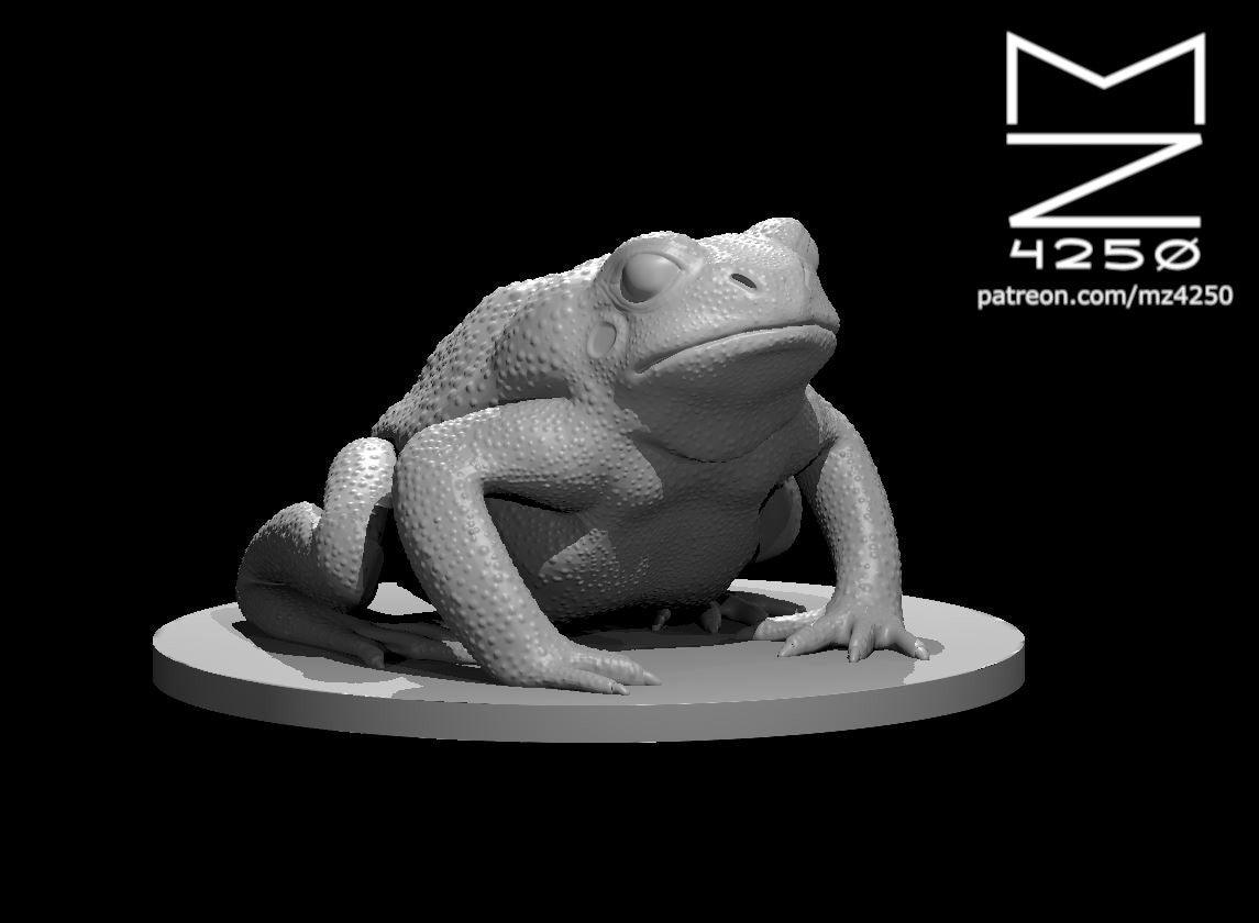 Giant Toad Miniature - Mini Megastore