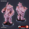 Giff / Hippo folk Swordsman Miniature - Mini Megastore