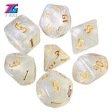 Glitter Runic 7 Piece Dice Set - Mini Megastore