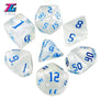 Glitter Runic 7 Piece Dice Set - Mini Megastore