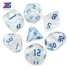 Glitter Runic 7 Piece Dice Set - Mini Megastore