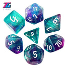 Glitter Runic 7 Piece Dice Set - Mini Megastore