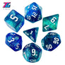 Glitter Runic 7 Piece Dice Set - Mini Megastore