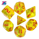 Glitter Runic 7 Piece Dice Set - Mini Megastore