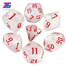 Glitter Runic 7 Piece Dice Set - Mini Megastore